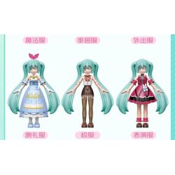 QMAN ENLIGHTEN KEEPPLEY 76013 non  HATSUNE MIKU TỦ QUẦN ÁO THỜI TRANG TRONG MƠ bộ đồ chơi xếp lắp ráp ghép mô hình Movie & Game Phim Và Trò Chơi