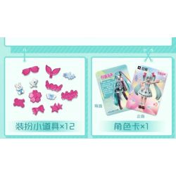 QMAN ENLIGHTEN KEEPPLEY 76013 non  HATSUNE MIKU TỦ QUẦN ÁO THỜI TRANG TRONG MƠ bộ đồ chơi xếp lắp ráp ghép mô hình Movie & Game Phim Và Trò Chơi