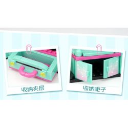 QMAN ENLIGHTEN KEEPPLEY 76013 non  HATSUNE MIKU TỦ QUẦN ÁO THỜI TRANG TRONG MƠ bộ đồ chơi xếp lắp ráp ghép mô hình Movie & Game Phim Và Trò Chơi