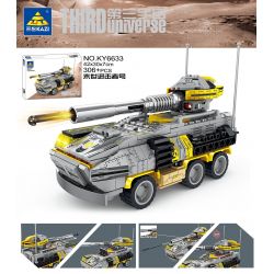 Kazi KY6633 6633 non  VŨ TRỤ THỨ BA KẺ TẤN CÔNG NGÀY TẬN THẾ bộ đồ chơi xếp lắp ráp ghép mô hình The Third Universe Vũ Trụ Thứ 3 306 khối