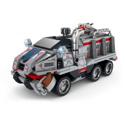 Kazi KY6632 6632 non  VŨ TRỤ 3 XE BỌC THÉP DI ĐỘNG YURY bộ đồ chơi xếp lắp ráp ghép mô hình The Third Universe Vũ Trụ Thứ 3 333 khối