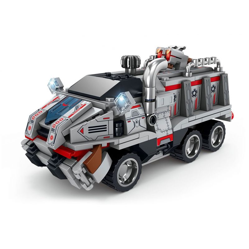 Kazi KY6632 6632 non  VŨ TRỤ 3 XE BỌC THÉP DI ĐỘNG YURY bộ đồ chơi xếp lắp ráp ghép mô hình The Third Universe Vũ Trụ Thứ 3 333 khối