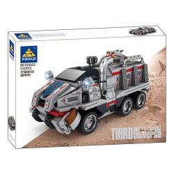 Kazi KY6632 6632 non  VŨ TRỤ 3 XE BỌC THÉP DI ĐỘNG YURY bộ đồ chơi xếp lắp ráp ghép mô hình The Third Universe Vũ Trụ Thứ 3 333 khối