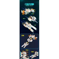 Kazi KY6628 6628 non  VŨ TRỤ THỨ BA EAGLE EXPEDITION DAWN FIGHTER bộ đồ chơi xếp lắp ráp ghép mô hình The Third Universe Vũ Trụ Thứ 3 367 khối
