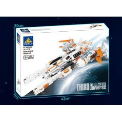 Kazi KY6628 6628 non  VŨ TRỤ THỨ BA EAGLE EXPEDITION DAWN FIGHTER bộ đồ chơi xếp lắp ráp ghép mô hình The Third Universe Vũ Trụ Thứ 3 367 khối