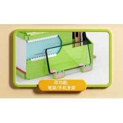 MOYU BLOCK MY97033 97033 non  HỘP ĐỰNG KHĂN GIẤY CÁ SẤU bộ đồ chơi xếp lắp ráp ghép mô hình Storage TISSUE BOX 1101 khối