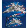 QIAO LE TONG 1517 non  MÁY BAY CHIẾN ĐẤU F-15 bộ đồ chơi xếp lắp ráp ghép mô hình Military Army F-15 CARRIER BASED WARPLANE Quân Sự Bộ Đội 411 khối