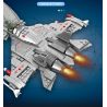 QIAO LE TONG 1517 non  MÁY BAY CHIẾN ĐẤU F-15 bộ đồ chơi xếp lắp ráp ghép mô hình Military Army F-15 CARRIER BASED WARPLANE Quân Sự Bộ Đội 411 khối