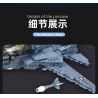 QIAO LE TONG 1516 non  MÁY BAY CHIẾN ĐẤU F-14 bộ đồ chơi xếp lắp ráp ghép mô hình Military Army F-14 CARRIER BASED WARPLANE Quân Sự Bộ Đội 419 khối