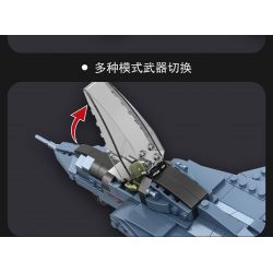 QIAO LE TONG 1516 non  MÁY BAY CHIẾN ĐẤU F-14 bộ đồ chơi xếp lắp ráp ghép mô hình Military Army F-14 CARRIER BASED WARPLANE Quân Sự Bộ Đội 419 khối