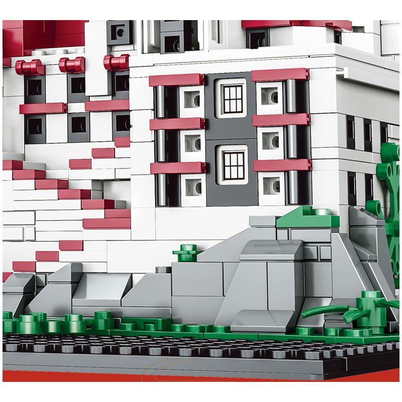 MASAHIRO 8069 non  CUNG ĐIỆN POTALA Ở LHASA TÂY TẠNG TRUNG QUỐC bộ đồ chơi xếp lắp ráp ghép mô hình Buildings POTALA PALACE 1336 khối