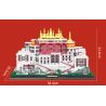 MASAHIRO 8069 non  CUNG ĐIỆN POTALA Ở LHASA TÂY TẠNG TRUNG QUỐC bộ đồ chơi xếp lắp ráp ghép mô hình Buildings POTALA PALACE 1336 khối