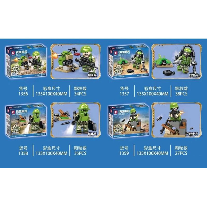 SEMBO 1352 1353 1354 1355 1356 1357 1358 1359 non  TẢI LẠI LỞM CHỞM HOẠT ĐỘNG QUÂN SỰ HẠNG NẶNG 8 TỔ HỢP bộ đồ chơi xếp lắp ráp ghép mô hình Iron Blood Heavy Equipment Đặc Nhiệm Máu Và Sắt 232 khối SEMBO 1352 1353 1354 1355 1356 1357 1358 1359 non  TẢI LẠI LỞM CHỞM HOẠT ĐỘNG QUÂN SỰ HẠNG NẶNG 8 TỔ HỢP bộ đồ chơi xếp lắp ráp ghép mô hình Iron Blood Heavy Equipment Đặc Nhiệm Máu Và Sắt 232 khối