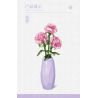 SEMBO 611066 non  CỬA HÀNG HOA HỒNG PHA LÊ bộ đồ chơi xếp lắp ráp ghép mô hình Flowers 261 khối