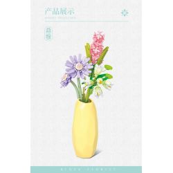 SEMBO 611065 non  CỬA HÀNG HOA LIUSHA XINZI bộ đồ chơi xếp lắp ráp ghép mô hình Flowers 360 khối