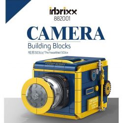 INBRIXX 882001 non  MÁY ẢNH HASSELBLAD 503CX bộ đồ chơi xếp lắp ráp ghép mô hình Creator CAMERA THE HASSELBLAD 503CX Sáng Tạo 457 khối