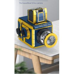 INBRIXX 882001 non  MÁY ẢNH HASSELBLAD 503CX bộ đồ chơi xếp lắp ráp ghép mô hình Creator CAMERA THE HASSELBLAD 503CX Sáng Tạo 457 khối