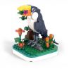 WANGE LIGAO DR.LUCK 1610 non  CHIM QUÁI THÚ TUYỆT VỜI TOUCAN bộ đồ chơi xếp lắp ráp ghép mô hình WONDERFUL ANIMALS TOUCAN 141 khối