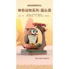 WANGE LIGAO DR.LUCK 1608 non  QUÁI THÚ TUYỆT VỜI CHIM CÚ bộ đồ chơi xếp lắp ráp ghép mô hình WONDERFUL ANIMALS OWL 150 khối