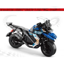ACHKO 30026 non  KHOA HỌC VIỄN TƯỞNG CHIM NƯỚC XANH bộ đồ chơi xếp lắp ráp ghép mô hình Motorcycle Motorbike Xe Hai Bánh 307 khối