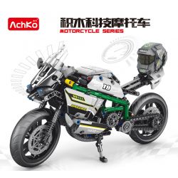 ACHKO 30018 non  XE MÁY CÔNG NGHỆ MÀU XÁM bộ đồ chơi xếp lắp ráp ghép mô hình  Kỹ Thuật Công Nghệ Cao Mô Hình Phương Tiện 593 khối