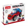 ACHKO 10017 non  XE NỔI TIẾNG THẾ GIỚI ĐỊA HÌNH DẪN ĐỘNG BỐN BÁNH bộ đồ chơi xếp lắp ráp ghép mô hình Creator FOUR WHEEL DRIVE OFF-ROAD VEHICLE Sáng Tạo 144 khối