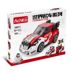 ACHKO 10011 non  XE NỔI TIẾNG THẾ GIỚI FORD FIESTA bộ đồ chơi xếp lắp ráp ghép mô hình Creator 3 In 1 Sáng Tạo Với 3 Mẫu 161 khối