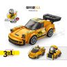 ACHKO 10010 non  XE NỔI TIẾNG THẾ GIỚI PORSCHE 911 bộ đồ chơi xếp lắp ráp ghép mô hình Creator 3 In 1 Sáng Tạo Với 3 Mẫu 156 khối