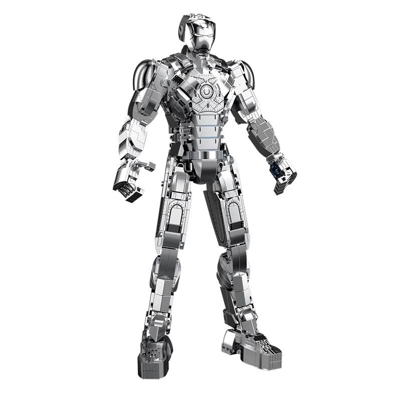 THULE 6016 non Lego NGƯỜI SẮT MARK II bộ đồ chơi xếp lắp ráp ghép mô hình Marvel Super Heroes IRON HERO Siêu Anh Hùng Marvel 1168 khối