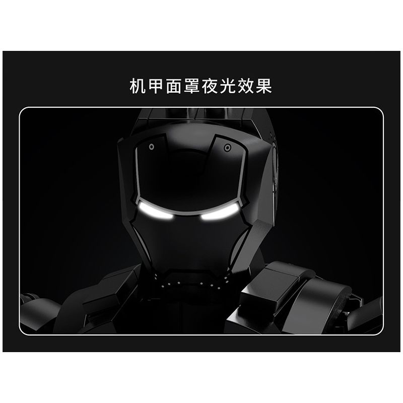 THULE 6016 non  NGƯỜI SẮT MARK II bộ đồ chơi xếp lắp ráp ghép mô hình Marvel Super Heroes IRON HERO Siêu Anh Hùng Marvel 1168 khối