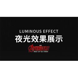 THULE 6016 non  NGƯỜI SẮT MARK II bộ đồ chơi xếp lắp ráp ghép mô hình Marvel Super Heroes IRON HERO Siêu Anh Hùng Marvel 1168 khối