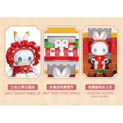 TOP TOY TC1316 1316 non  KHU RỪNG BÍ MẬT EMMA NGÔI NHÀ MƠ ƯỚC CRANBERRY bộ đồ chơi xếp lắp ráp ghép mô hình Girl Con Gái