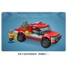 JIESTAR 52019 non  THÀNH PHỐ TOÀN CẦU XE CỨU HỎA bộ đồ chơi xếp lắp ráp ghép mô hình City FIRE TOOL CART 180 khối