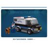 JIESTAR 54106 non  THÀNH PHỐ VŨ TRỤ XE CẢNH SÁT bộ đồ chơi xếp lắp ráp ghép mô hình City COMMAND POLICE CAR 122 khối