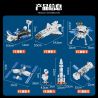 FORANGE FC3836 3836 non  SỰ KẾT HỢP ĐA NĂNG SPACE MECHA bộ đồ chơi xếp lắp ráp ghép mô hình Creator Sáng Tạo 527 khối