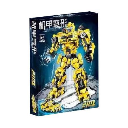 68020 non  ONG NGHỆ BIẾN HÌNH MECHA bộ đồ chơi xếp lắp ráp ghép mô hình Movie & Game MECHA DEFORMATION Phim Và Trò Chơi
