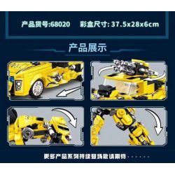 68020 non  ONG NGHỆ BIẾN HÌNH MECHA bộ đồ chơi xếp lắp ráp ghép mô hình Movie & Game MECHA DEFORMATION Phim Và Trò Chơi