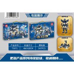 GAOMISI T3071 3071 non  TƯỚNG QUÂN MÃ SIÊU CƠ GIÁP QUÁI THÚ KHÍ ĐỘC BỌ CẠP CHIẾN bộ đồ chơi xếp lắp ráp ghép mô hình 547 khối