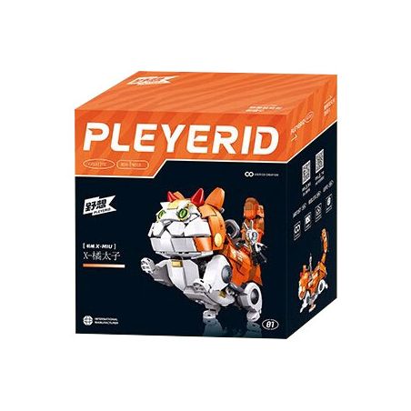 PLEYERID M38-P8018 P8018 8018 M38P8018 38-P8018 M38-P8018-02 P8018-02 8018-02 M38P8018-02 38-P8018-02 M38-P8017 P8017 8017 M38P8017 38-P8017 non  CƠ X-MIU MÈO HOÀNG TỬ MÀU CAM bộ đồ chơi xếp lắp ráp ghép mô hình Creator Expert Chuyên Gia Sáng Tạo