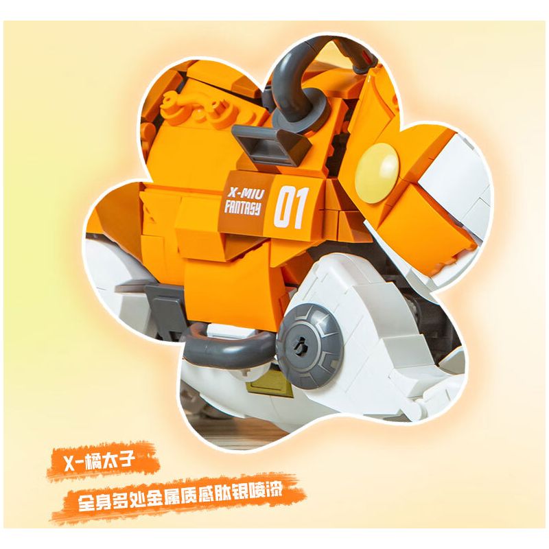 PLEYERID M38-P8018 P8018 8018 M38P8018 38-P8018 M38-P8018-02 P8018-02 8018-02 M38P8018-02 38-P8018-02 M38-P8017 P8017 8017 M38P8017 38-P8017 non  CƠ X-MIU MÈO HOÀNG TỬ MÀU CAM bộ đồ chơi xếp lắp ráp ghép mô hình Creator Expert Chuyên Gia Sáng Tạo