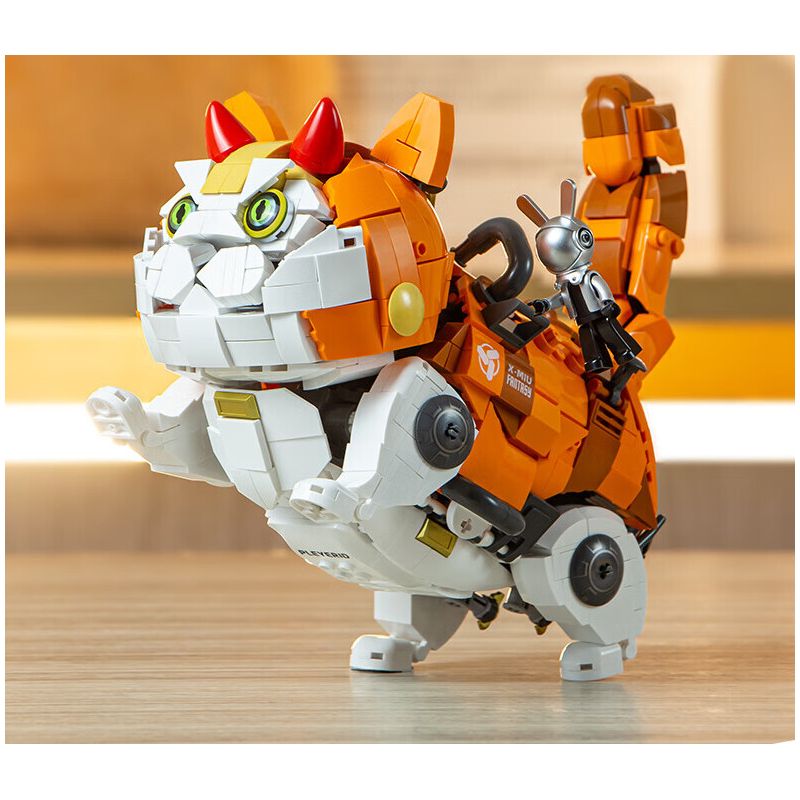 PLEYERID M38-P8018 P8018 8018 M38P8018 38-P8018 M38-P8018-02 P8018-02 8018-02 M38P8018-02 38-P8018-02 M38-P8017 P8017 8017 M38P8017 38-P8017 non  CƠ X-MIU MÈO HOÀNG TỬ MÀU CAM bộ đồ chơi xếp lắp ráp ghép mô hình Creator Expert Chuyên Gia Sáng Tạo