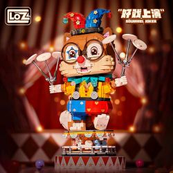 LOZ 1947 non  SÓC HỀ NHÀO LỘN bộ đồ chơi xếp lắp ráp ghép mô hình 1671 khối