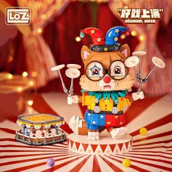 LOZ 1947 non  SÓC HỀ NHÀO LỘN bộ đồ chơi xếp lắp ráp ghép mô hình 1671 khối