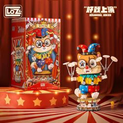 LOZ 1947 non  SÓC HỀ NHÀO LỘN bộ đồ chơi xếp lắp ráp ghép mô hình 1671 khối