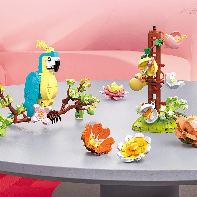 ZUANMA 101-17 non  CON VẸT bộ đồ chơi xếp lắp ráp ghép mô hình Creator Expert Chuyên Gia Sáng Tạo 1162 khối