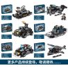 MASAHIRO 9097 non  SỞ CHỈ HUY CẢNH SÁT DA ĐEN SWAT bộ đồ chơi xếp lắp ráp ghép mô hình City SWAT COMMAND POST Thành Phố 775 khối