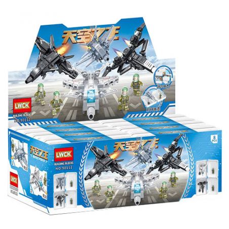 LWCK 90112 non  CHÚA TỂ BẦU TRỜI 4 MÔ HÌNH bộ đồ chơi xếp lắp ráp ghép mô hình Military Army Quân Sự Bộ Đội 307 khối
