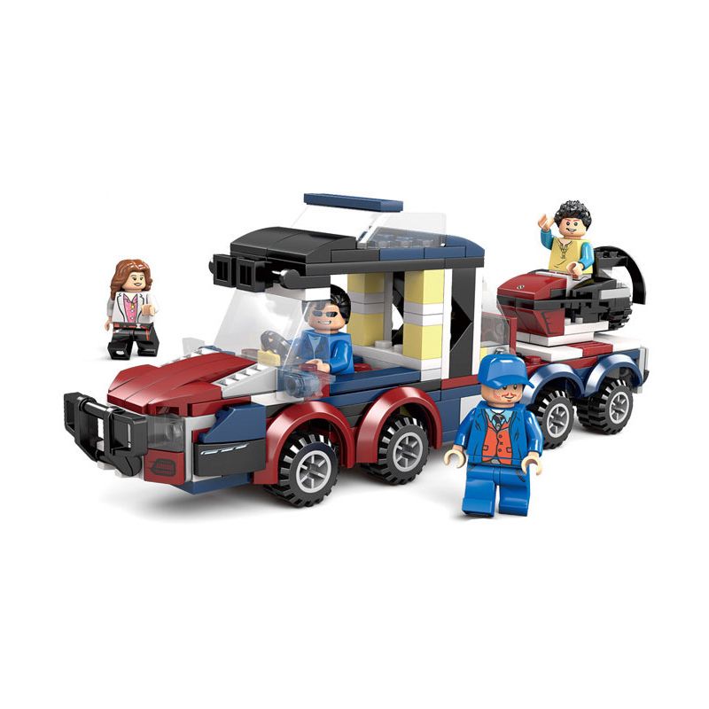 Kazi KY6096 6096 non Lego 4 SỰ KẾT HỢP CỦA NHỮNG CHIẾC XE THỂ THAO NỔI TIẾNG bộ đồ chơi xếp lắp ráp ghép mô hình Racers Đua Tốc Độ
