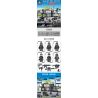 Kazi KY67292 67292 non  LỰC LƯỢNG SWAT TRỤ SỞ bộ đồ chơi xếp lắp ráp ghép mô hình Super Police Force Siêu Cảnh Sát 1238 khối