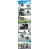 Kazi KY67292 67292 non  LỰC LƯỢNG SWAT TRỤ SỞ bộ đồ chơi xếp lắp ráp ghép mô hình Super Police Force Siêu Cảnh Sát 1238 khối